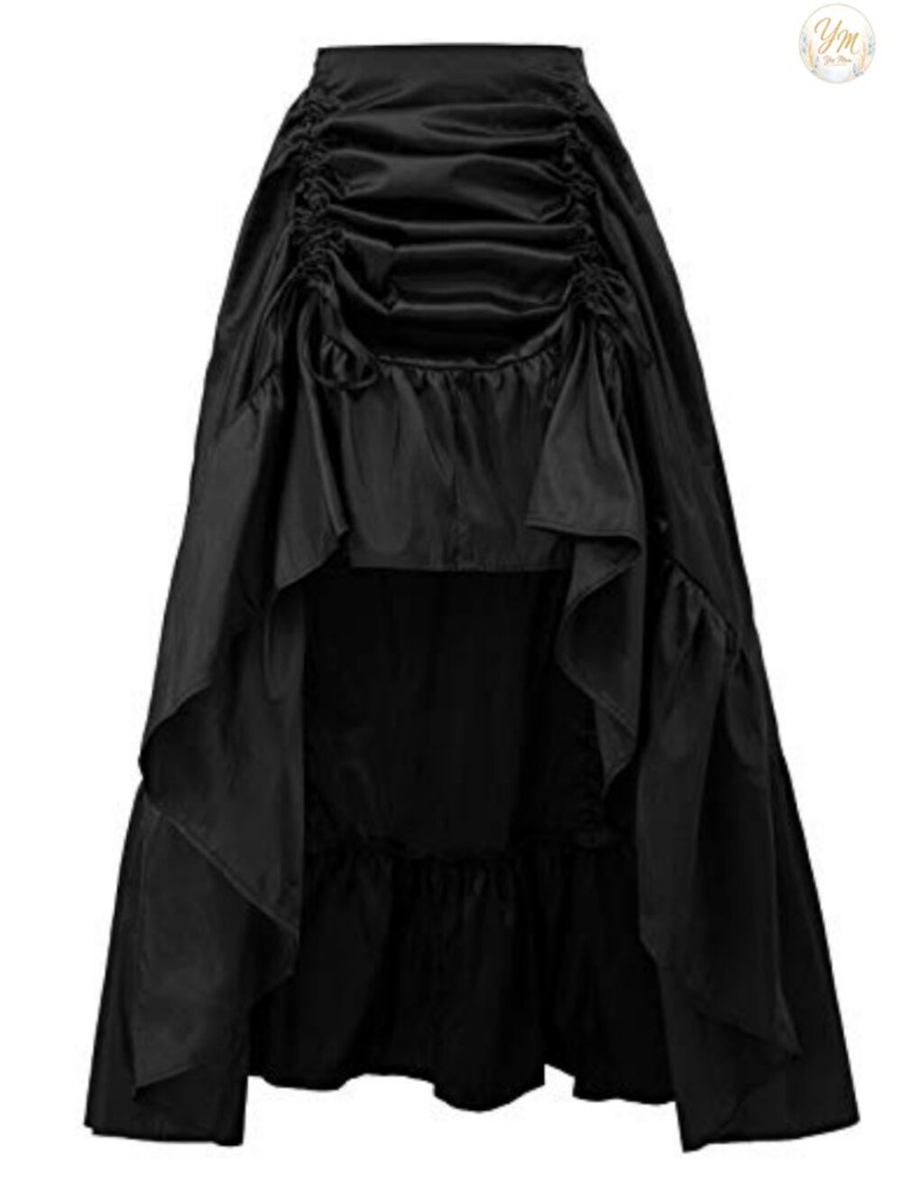 Women's Renaissance Pirate Skirt Gothic Steampunk Victorian High-Low A-Line